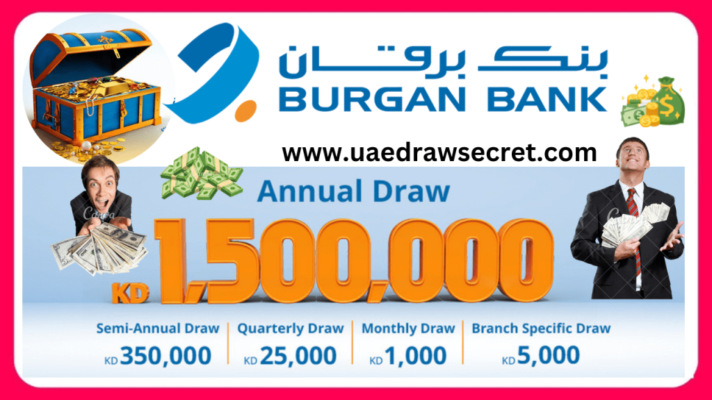 Burgan Bank KANZ Raffle Draw Winners Today