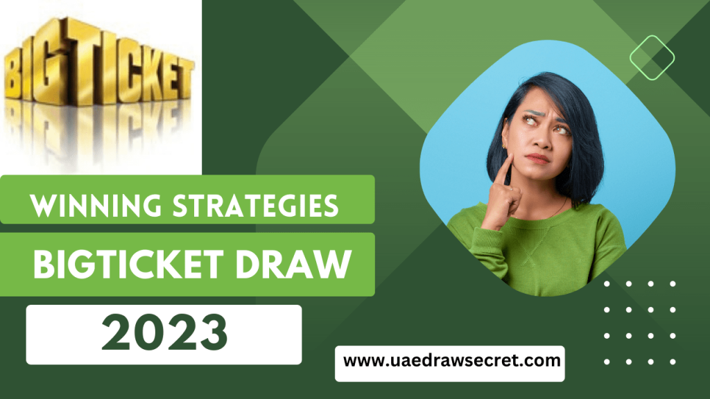 Bigticket Draw Lottery In The UAE