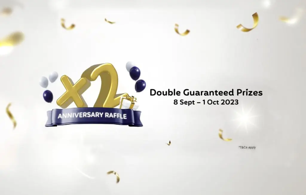 Emirates Draw Promotions X2 Anniversary Raffle Draw