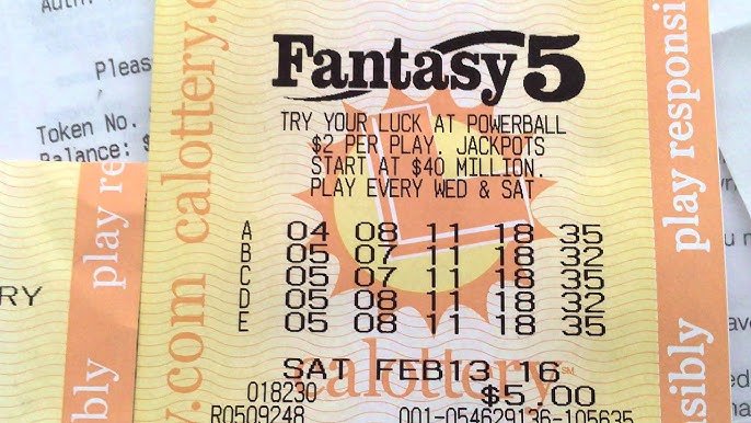 California Fantasy 5 How To Play And Win